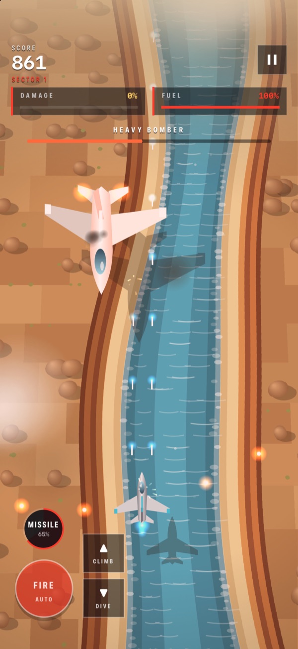 rOld Pilot — boss fight