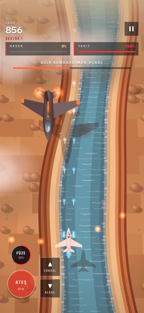 rOld Pilot — boss savaşı
