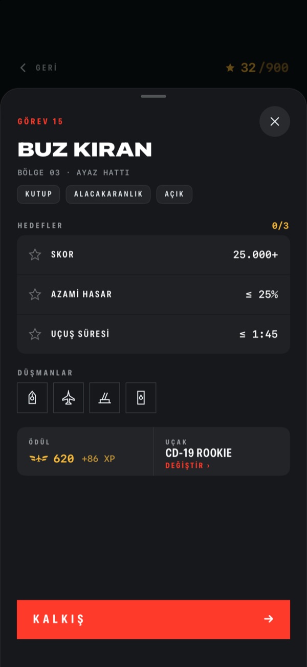 rOld Pilot — görev brifingi